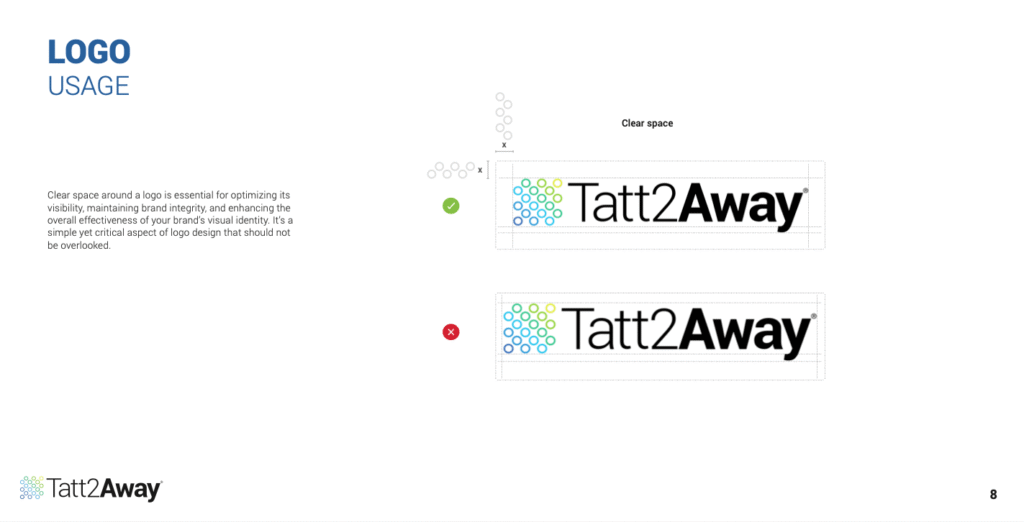 Tatt2Away Logo Usage